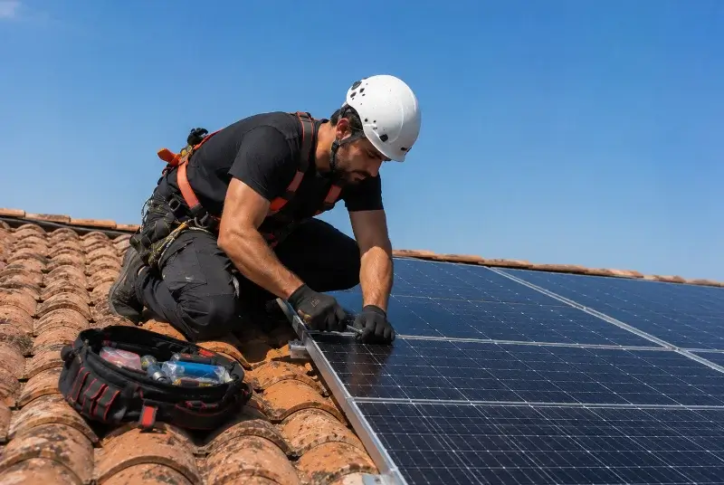 Maintenance et monitoring de panneaux solaires à Salignac-sur-Charente
