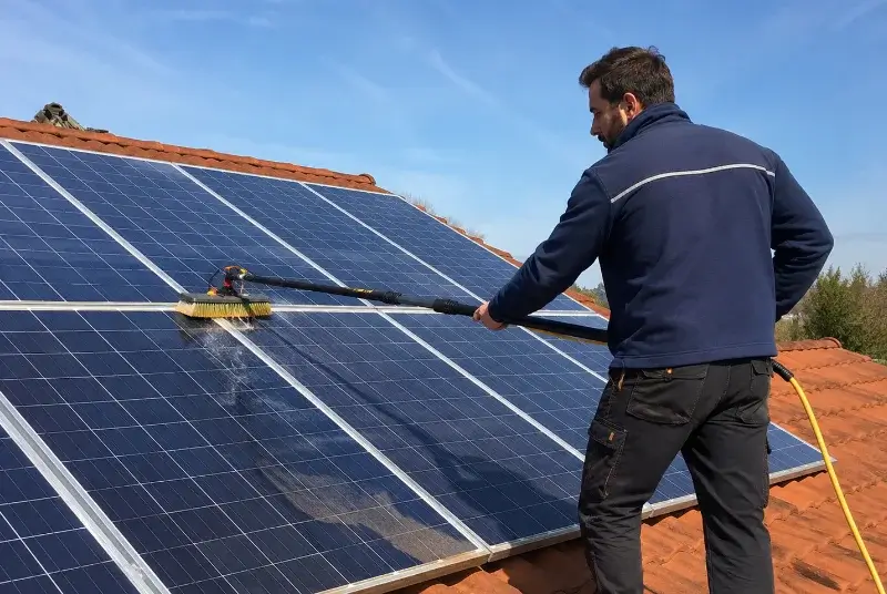 Nettoyage et entretien de panneaux solaires à Salignac-sur-Charente